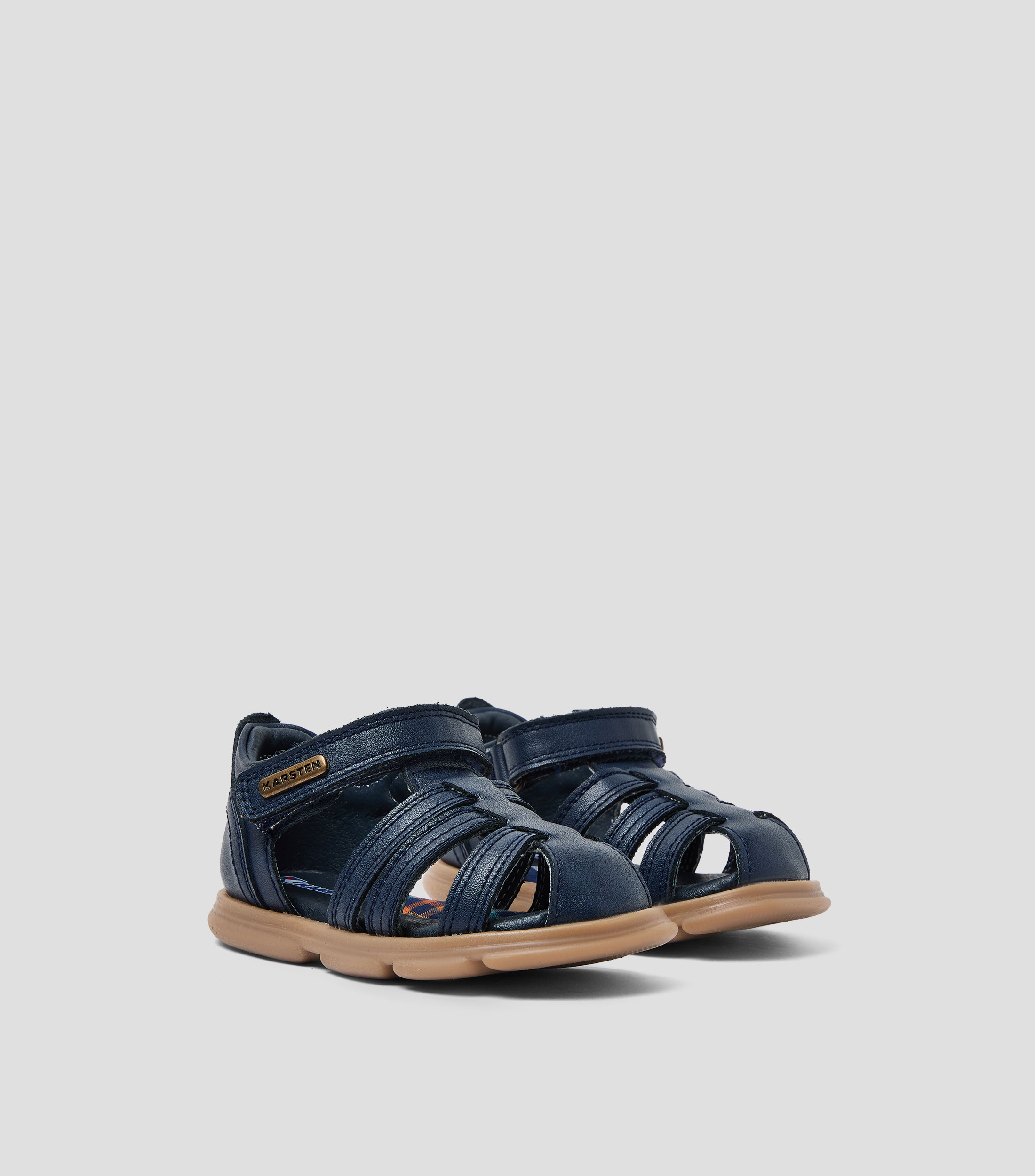 Sandalias planas con cintas Niño